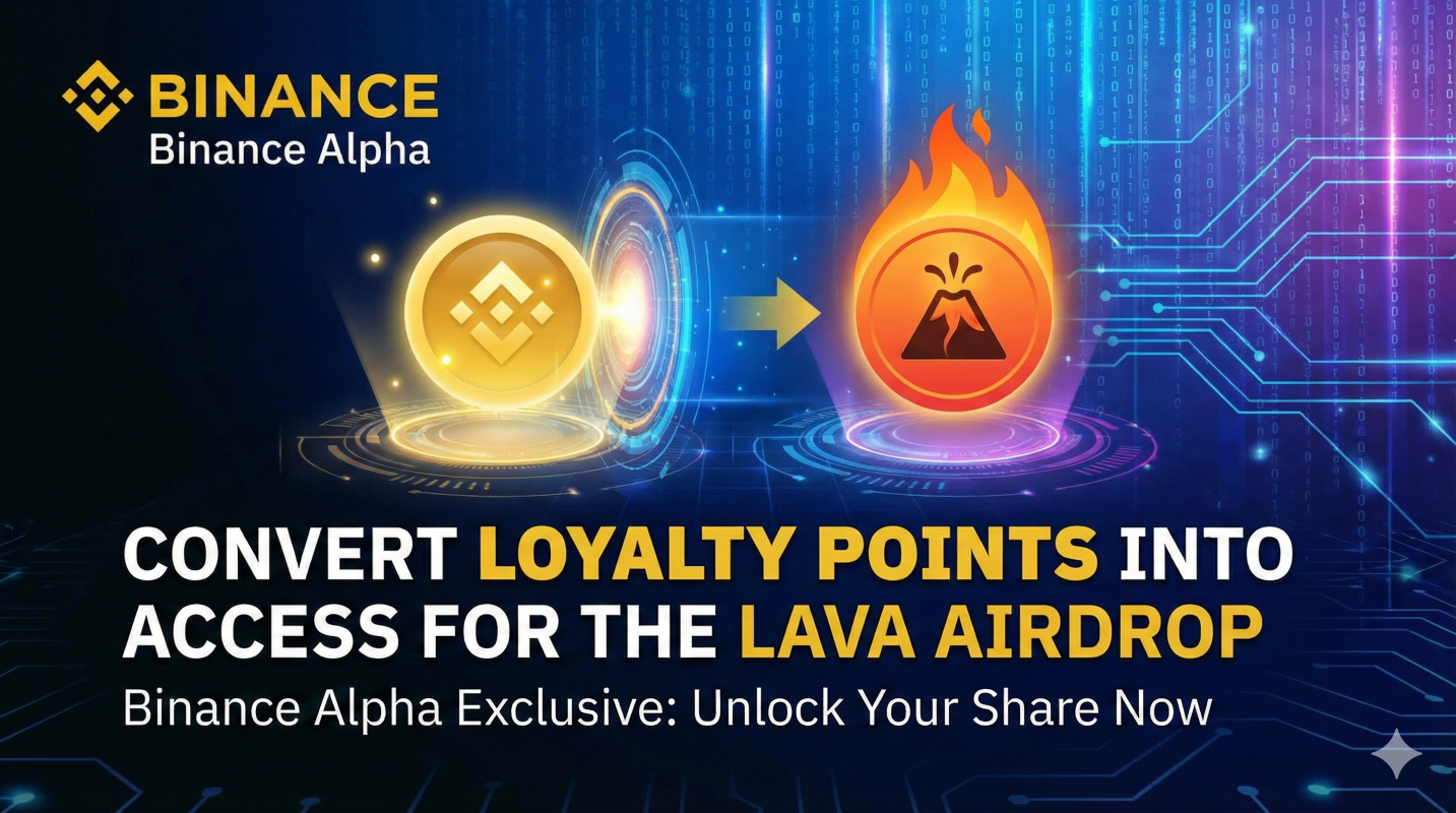 Binance Alpha Converts Loyalty Points Into Access for the LAVA Airdrop