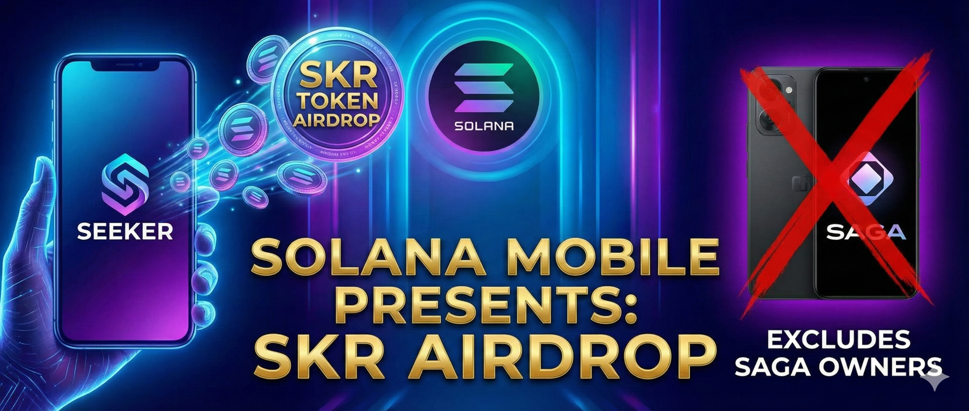 Solana Mobile Prepares SKR Token Airdrop for Seeker Phone Users, Excludes Saga Owners